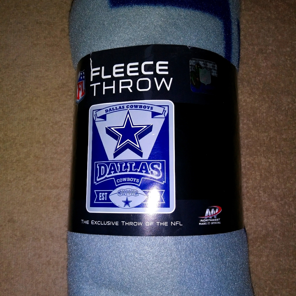 Cowboys Fleece Throw